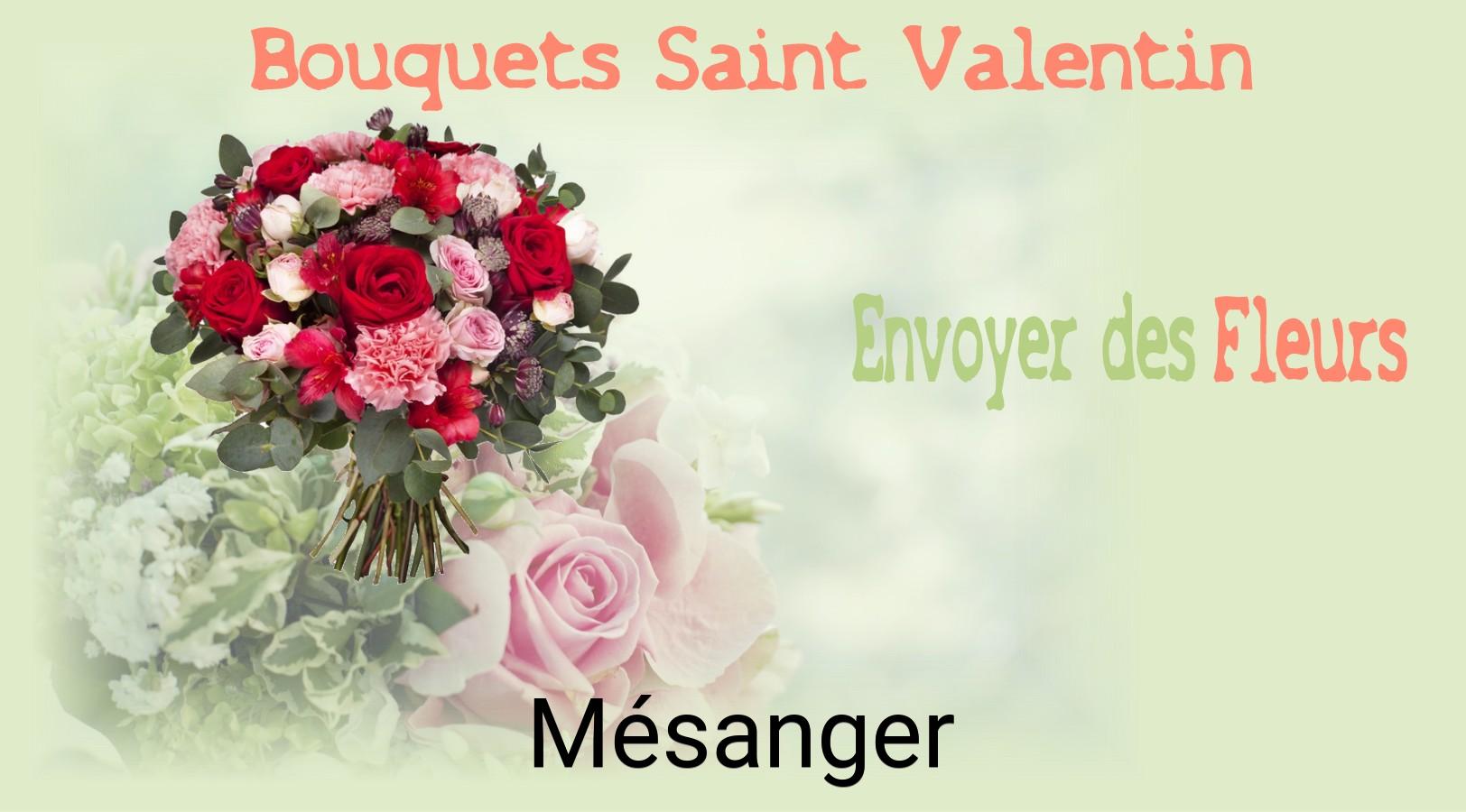 Roses de Saint-Valentin livrées à Mésanger